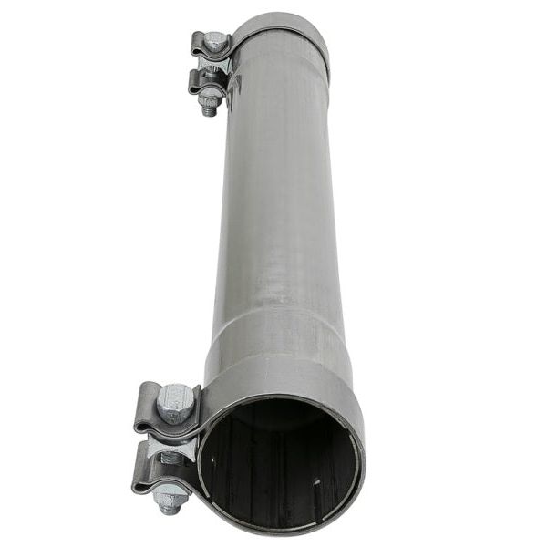 aFe 49M00035 - AFE49M00035 - aFe MACH Force-Xp 409 SS Muffler Pipe 2.5in. Inlet/Outlet / 14in. Body / 20in. Length - Shipped in Europe - Tuningsupply.com