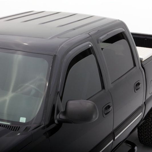 AVS 94355 - AVS94355 - AVS 02-06 Cadillac Escalade EXT Ventvisor Outside Mount Window Deflectors 4pc - Smoke - Shipped in Europe - Tuningsupply.com