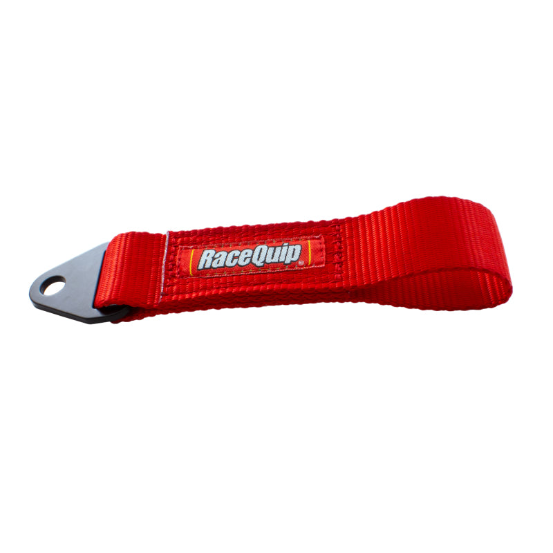 Racequip 896146RQP - RQP896146RQP - RaceQuip Race Car Tow Hook Strap with Soft Eye Loop End / 12000 LB Rating - Shipped in Europe - Tuningsupply.com