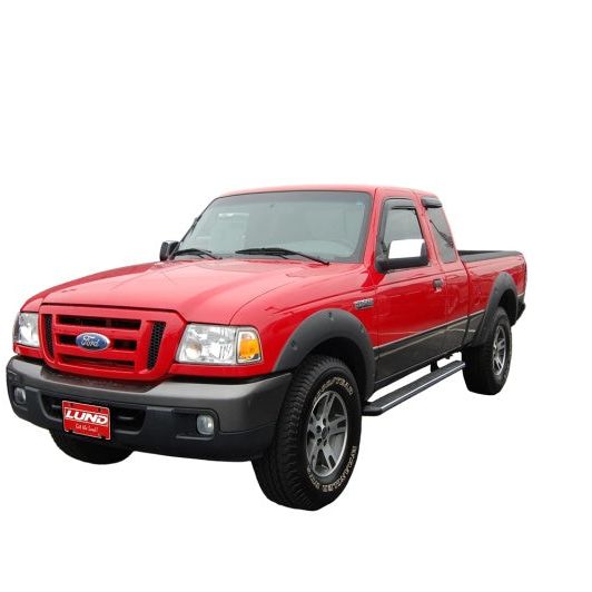 AVS 94423 - AVS94423 - AVS 99-11 Ford Ranger (Fixed Window) Ventvisor Outside Mount Window Deflectors 4pc - Smoke - Shipped in Europe - Tuningsupply.com