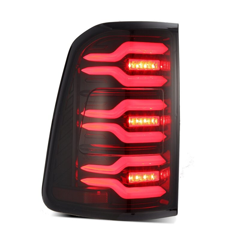AlphaRex 640050 - ARX640050 - AlphaRex 19-21 Dodge Ram 1500 Luxx-Series LED Tail Lights Black/Red w/Activ Light/Seq Signal - Shipped in Europe - Tuningsupply.com