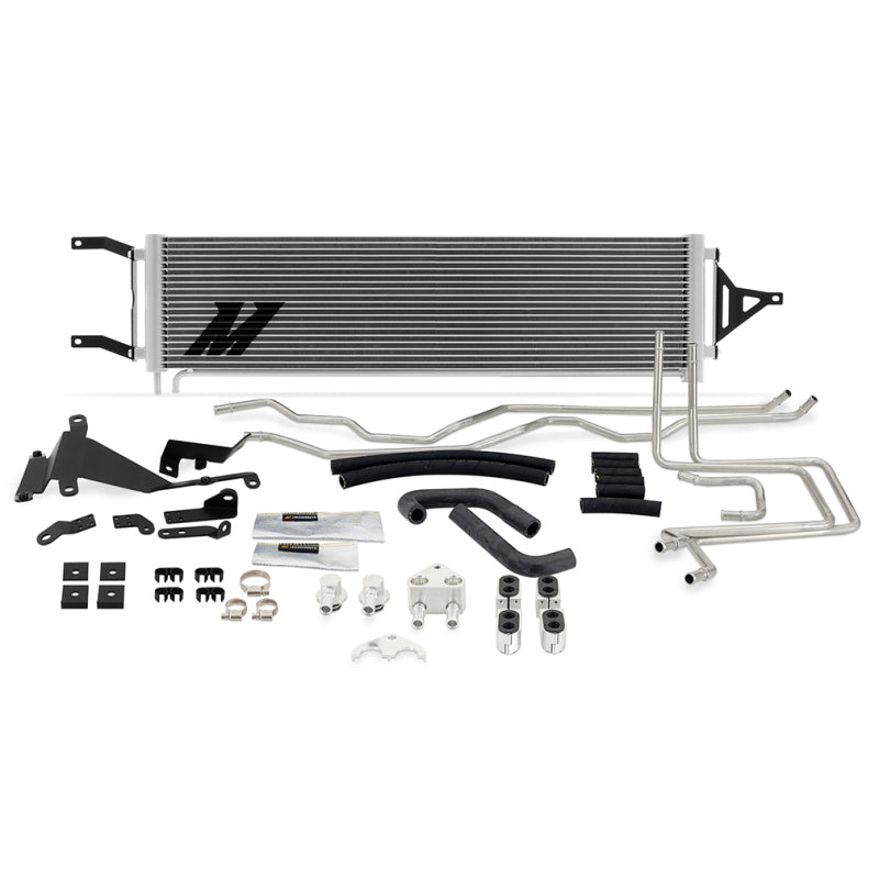 Mishimoto MMTC-F2D-20SL - MISMMTC-F2D-20SL - Mishimoto 2020+ Ford 6.7L Powerstroke Transmission Cooler Kit - Shipped in Europe - Tuningsupply.com