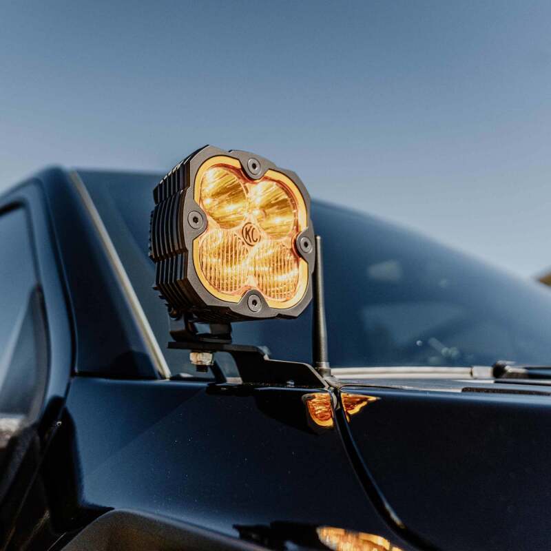 KC HiLiTES 7337 - KCL7337 - KC HiLiTES 2021+ Ford F150/Raptor/Lightning Gen 3 Pillar / Ditch Bracket Set - Shipped in Europe - Tuningsupply.com