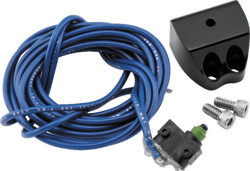 Performance Machine 0062-2612-B - PFM0062-2612-B - Performance Machine Brake Light Switch Assembly - Black Ano - Shipped in Europe - Tuningsupply.com