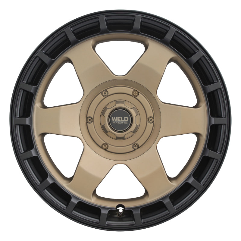 Weld W15009017500 - WELW15009017500 - Weld Off-Road Ridge 20x9 - 8x170 BP - ET0 - 125.1mm CB - Satin Bronze Wheel (Black Ring) - Shipped in Europe - Tuningsupply.com