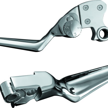 Kuryakyn 1080 - KUR1080 - Kuryakyn Boss Blades With Adjustable Clutch 96-Up Cable Chrome - Shipped in Europe - Tuningsupply.com