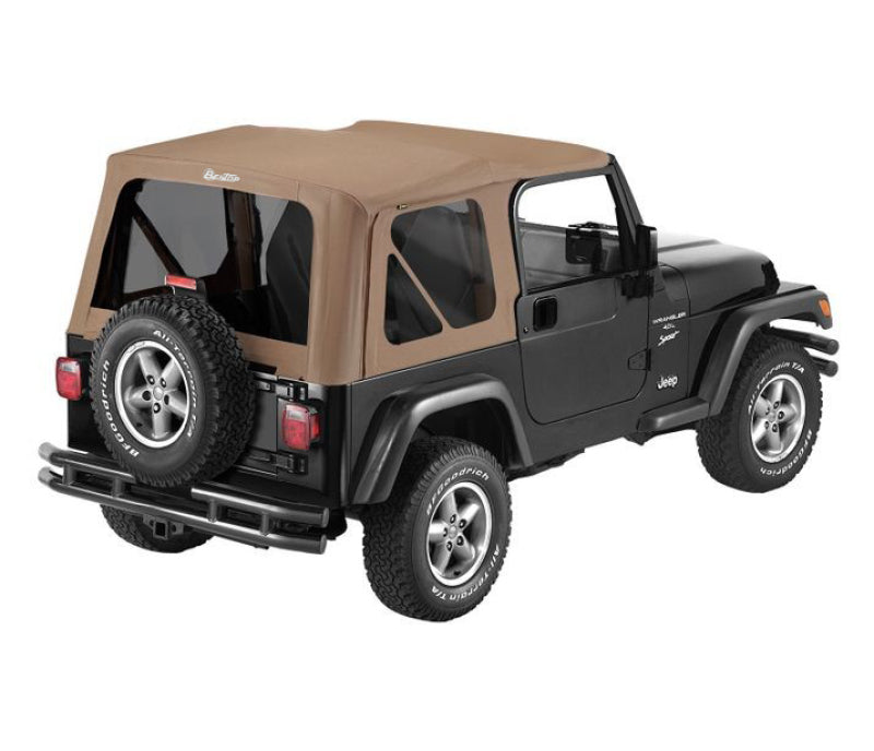 Bestop 54720-37 - BES54720-37 - Bestop 97-06 Jeep Wrangler TJ Exc. Unlimited Supertop (Spice) - Shipped in Europe - Tuningsupply.com