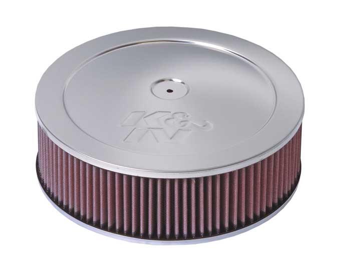 K&N Engineering 60-1180 - KNN60-1180 - K&N Custom Round Filter 5-1/8in FLG / 11in Dia / 4-3/4in H w/VENT - Shipped in Europe - Tuningsupply.com