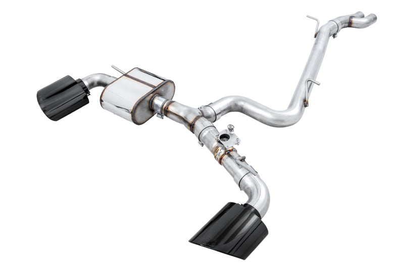 AWE Tuning 3020-33062 - AWE3020-33062 - AWE Tuning 18-19 Audi TT RS 8S/RK3 2.5L Turbo Track Edition Exhaust - Diamond Black RS-Style Tips - Shipped in Europe - Tuningsupply.com