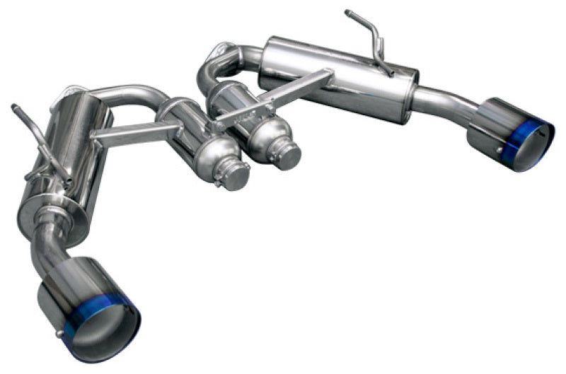 HKS 32009-BN005 - HKS32009-BN005 - HKS Q50 VQ37 Dual Hi-Power Titanium Tip Catback Exhaust - Shipped in Europe - Tuningsupply.com