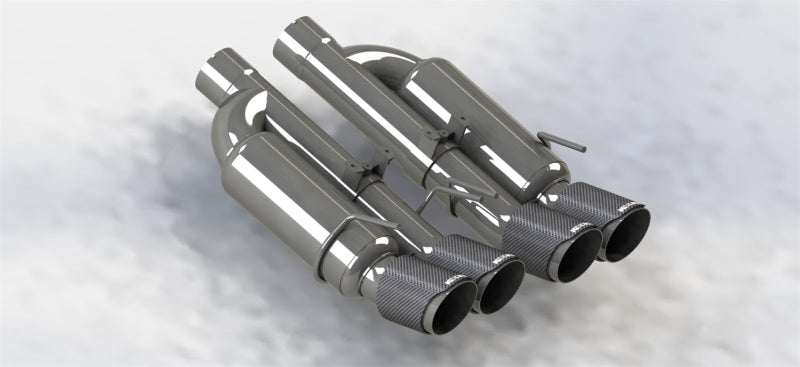 Kooks Headers 21606750 - KSH21606750 - Kooks 09-13 Chevrolet Corvette Z06/ZR1 3in. Valved Axle-Back Exhaust w/ SS Tips - Shipped in Europe - Tuningsupply.com