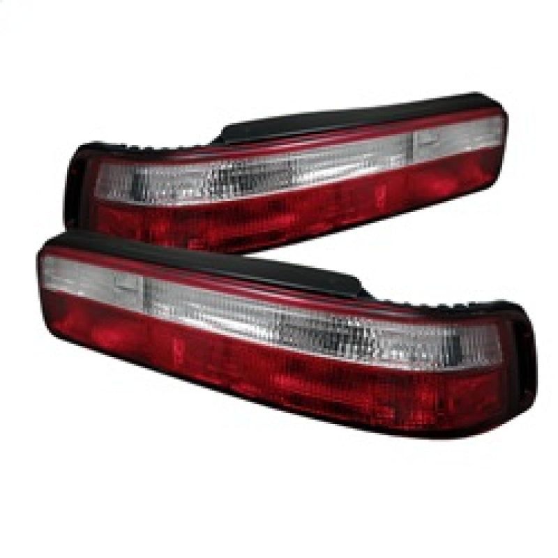 SPYDER 5000187 - SPY5000187 - Spyder Acura Integra 90-93 2Dr Euro Style Tail Lights Red Clear ALT-YD-AI90-RC - Shipped in Europe - Tuningsupply.com