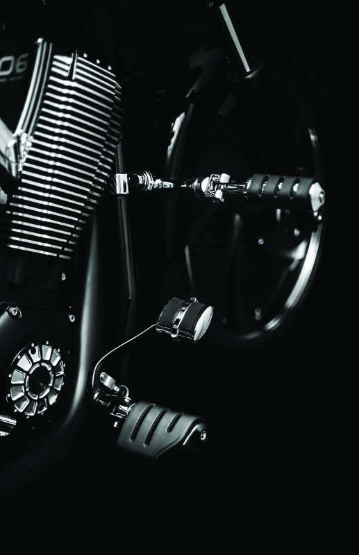 Kuryakyn 7567 - KUR7567 - Kuryakyn Trident Dually Without Adapters Black - Shipped in Europe - Tuningsupply.com