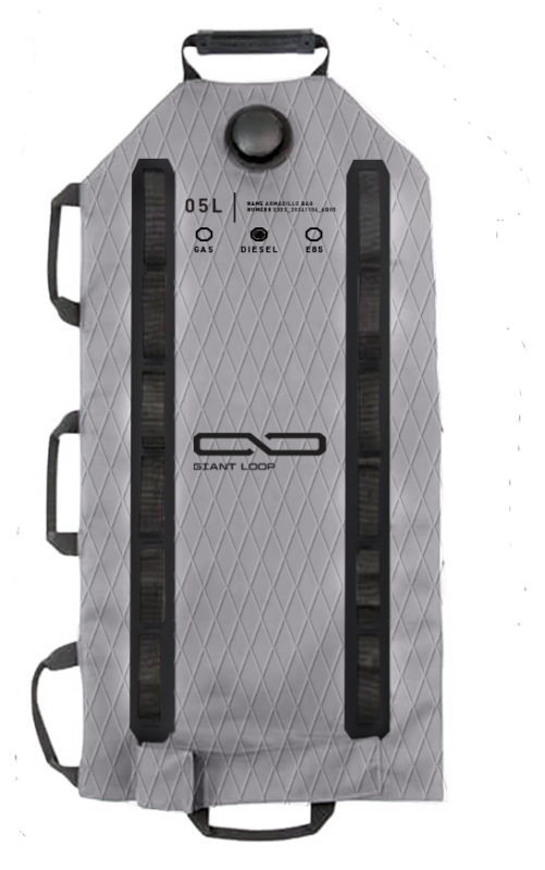 Giant Loop AB25-G5-G - GIAAB25-G5-G - Giant Loop Armadillo Bag 5 Gallon - Gray - Shipped in Europe - Tuningsupply.com