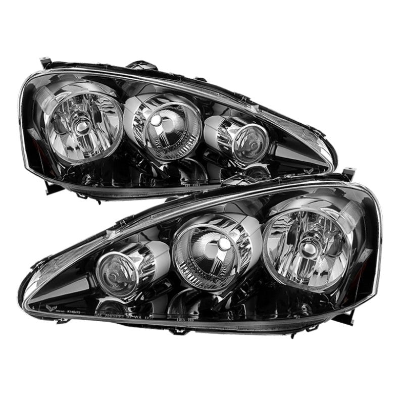 SPYDER 9029516 - SPY9029516 - xTune Acura Rsx 2005-2006 OEM Style Headlights -Black HD-JH-ARSX05-AM-BK - Shipped in Europe - Tuningsupply.com