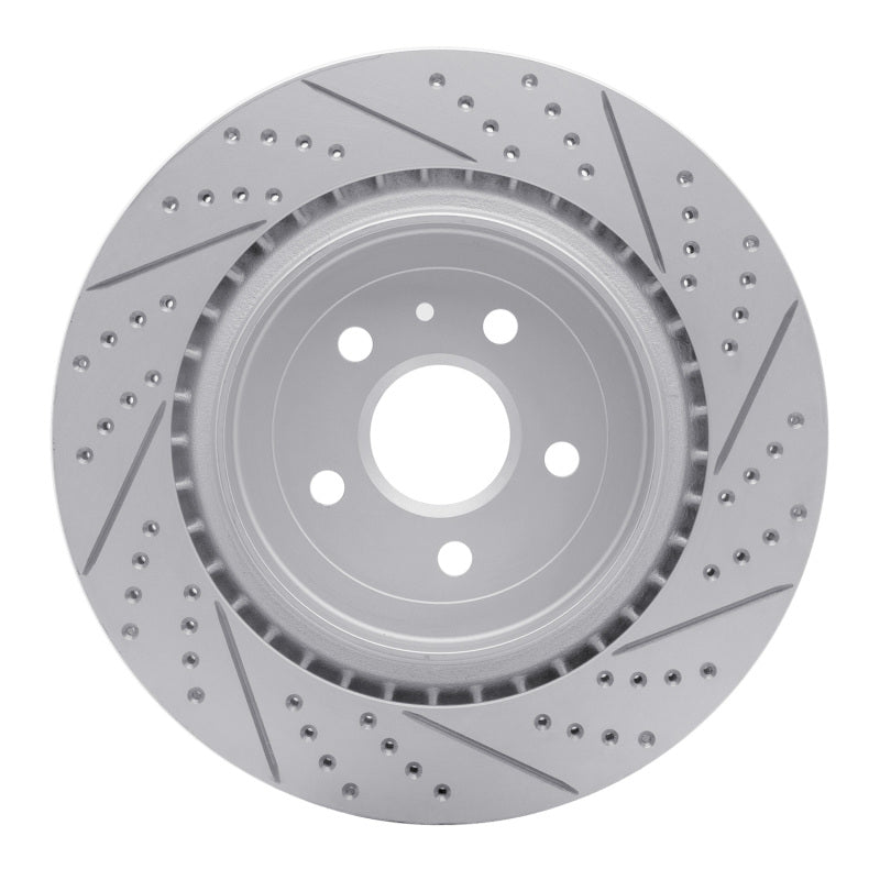 R1 Concepts 830-47039L - RNC830-47039L - R1 09-24 Cadillac Cts Rear Left Drilled & Slotted Geo-Carbon Rotor - Shipped in Europe - Tuningsupply.com