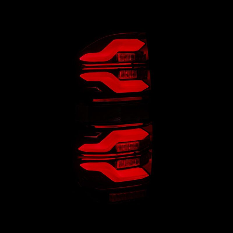 AlphaRex 672050 - ARX672050 - AlphaRex 14-21 Toyota Tundra LUXX LED Taillights Black/Red w/Activ Light/Seq Signal - Shipped in Europe - Tuningsupply.com