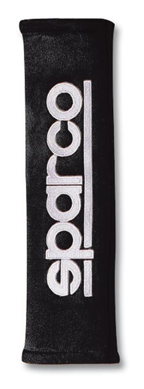 SPARCO 01090R3NR - SPA01090R3NR - Sparco Belt Pad 2In Alcantara Black - Shipped in Europe - Tuningsupply.com