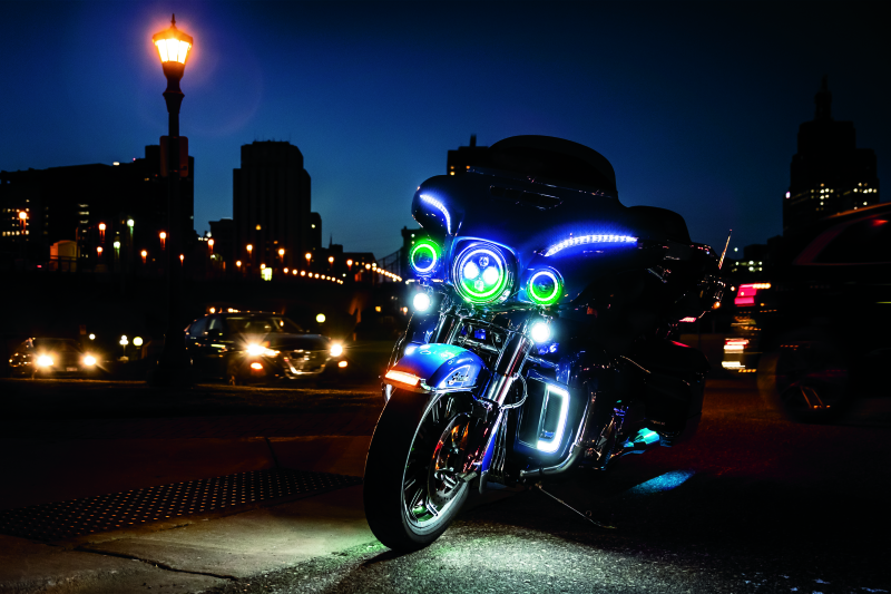 Kuryakyn 5063 - KUR5063 - Kuryakyn Tracer Lower Fairing Grill Chrome - Shipped in Europe - Tuningsupply.com