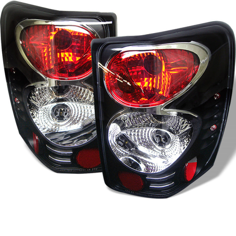 SPYDER 5005625 - SPY5005625 - Spyder Jeep Grand Cherokee 99-04 Euro Style Tail Lights Black ALT-YD-JGC99-BK - Shipped in Europe - Tuningsupply.com