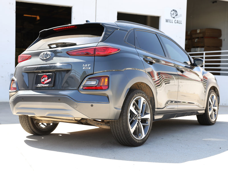 aFe 49-37017NM - AFE49-37017NM - aFe Takeda 2-1/2in 304 SS Axle-Back Exhaust (No Muffler) 18-21 Hyundai Kona L4 1.6L (t) - Shipped in Europe - Tuningsupply.com