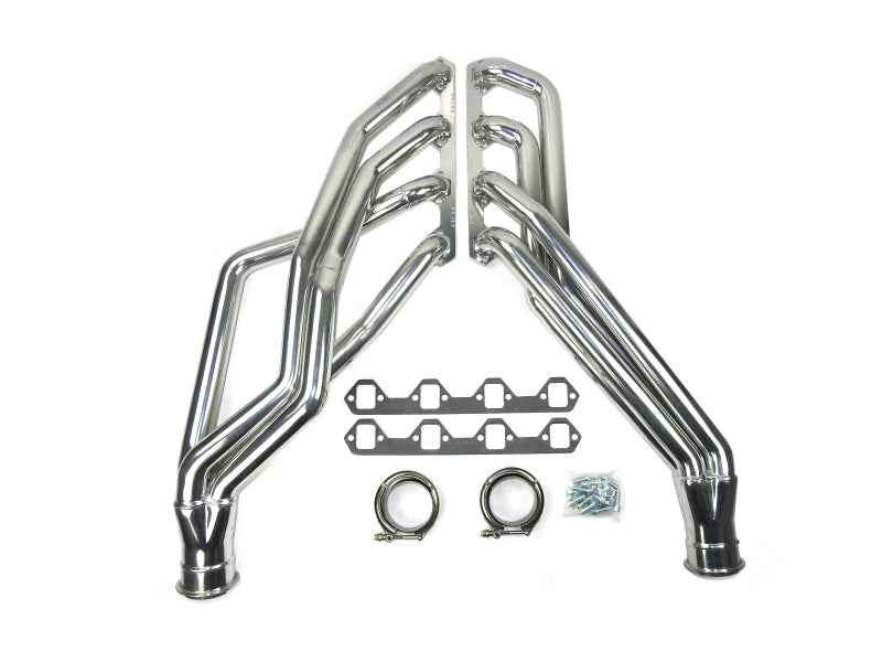 JBA 6616SJS - JBA6616SJS - JBA 65-73 Ford Mustang 351W SBF 1-3/4in Primary Silver Ctd Long Tube Header - Shipped in Europe - Tuningsupply.com