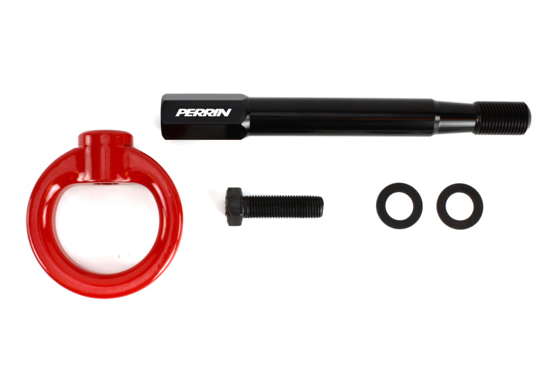 Perrin Performance PSP-BDY-238RD - PERPSP-BDY-238RD - PERRIN 25-26 Subaru Forester (Base/Ltd-Prem-Sport-Touring Incl. Hybrid/Wldrns) FR Tow Hook Kit - Red - Shipped in Europe - Tuningsupply.com