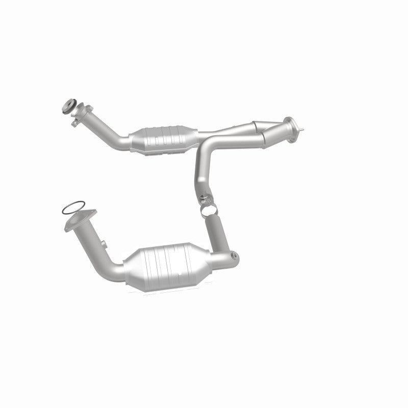 Magnaflow 93419 - MAG93419 - MagnaFlow Conv DF 02-06 Cadillac Escalade / 02-06 Chevy Avalanche 5.3L Dual Conv Y-Pipe Assembly 2WD - Shipped in Europe - Tuningsupply.com