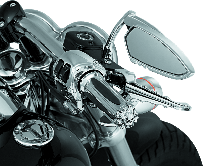 Kuryakyn 6295 - KUR6295 - Kuryakyn Premium Zombie Grips With Throttle Boss Dual Cable Chrome - Shipped in Europe - Tuningsupply.com