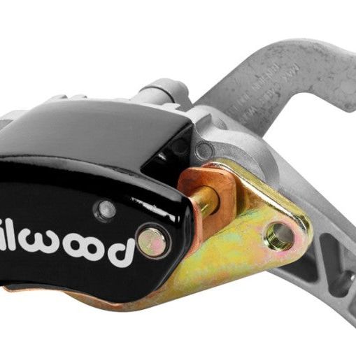 Wilwood 120-12070-BK - WIL120-12070-BK - Wilwood Caliper-MC4 Mechanical-L/H - Black w/ Logo 1.19in Piston .81in Disc - Shipped in Europe - Tuningsupply.com