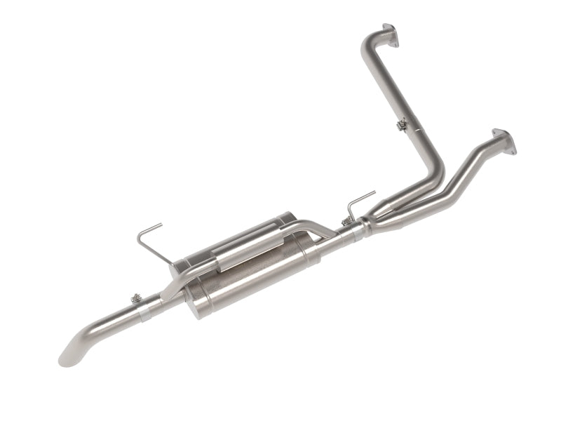 aFe 49-46141 - AFE49-46141 - aFe 2022+ Nissan Frontier V6 ROCK BASHER SS Cat-Back Exhaust System - Shipped in Europe - Tuningsupply.com