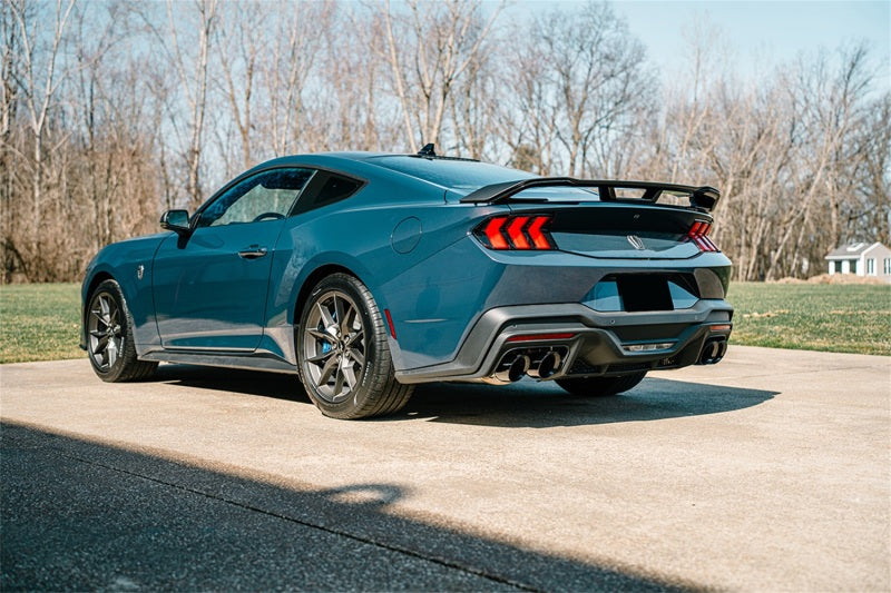 CORSA Performance 21265BLK - COR21265BLK - Corsa 24+ Ford Mustang Dark Horse 5.0L 3in Dual Rear Cat-Back w/Twin 4.5in Black PVD Slash Tips - Shipped in Europe - Tuningsupply.com