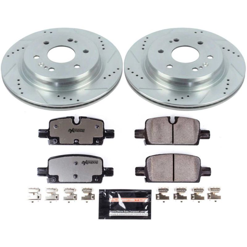 PowerStop K8173-36 - PSBK8173-36 - Power Stop 2019 Chevrolet Silverado 1500 Rear Z36 Truck & Tow Brake Kit - Shipped in Europe - Tuningsupply.com