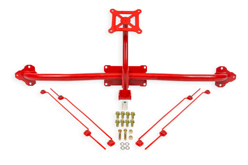 BMR Suspension PM570R - BMRPM570R - BMR 14-19 Chevrolet Corvette C7 Bolt-On Parachute Mount - Red - Shipped in Europe - Tuningsupply.com