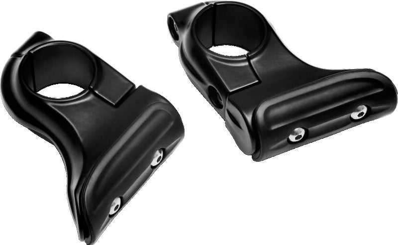 Kuryakyn 7633 - KUR7633 - Kuryakyn Toe Rest Cruise Pegs Satin Black (Pair) - Shipped in Europe - Tuningsupply.com