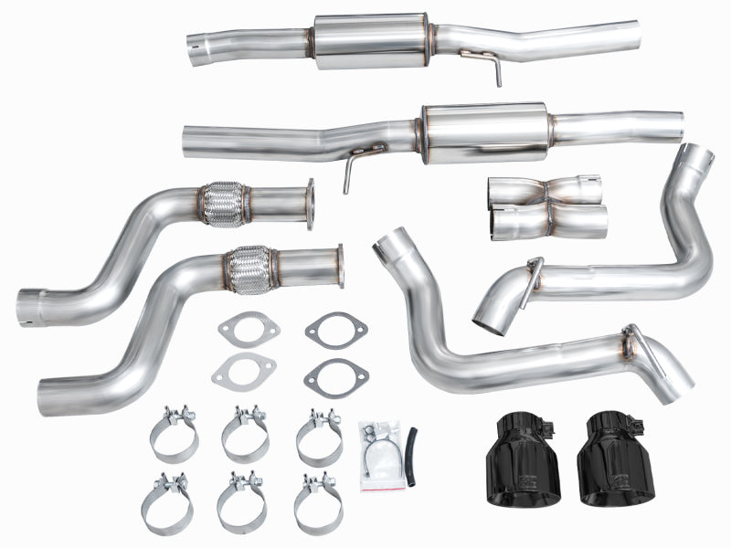 AWE Tuning 3020-33400 - AWE3020-33400 - AWE 2023 Nissan Z RZ34 RWD Track Edition Catback Exhaust System w/ Diamond Black Tips - Shipped in Europe - Tuningsupply.com