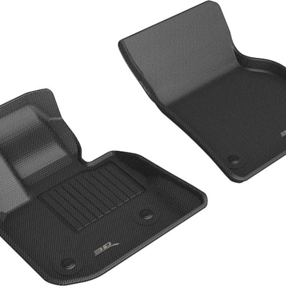 3D MAXpider L1BM09211509 - ACEL1BM09211509 - 3D MAXpider 2018-2020 BMW X3 (G01)/X4 (G02) Kagu 1st Row Floormat - Black - Shipped in Europe - Tuningsupply.com