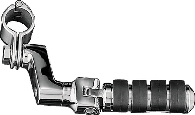 Kuryakyn 7998 - KUR7998 - Kuryakyn Small ISO Offset Highway Pegs With 1-1/4inch Clamp Chrome (Pair) - Shipped in Europe - Tuningsupply.com