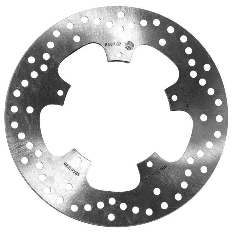Brembo OE 68B407B7 - BRE68B407B7 - Brembo OE 10-17 Aprilia SR Max 125CC/14-15 Gilera Nexus 500CC 260x5mm Brake Disc - Front Fixed - Shipped in Europe - Tuningsupply.com