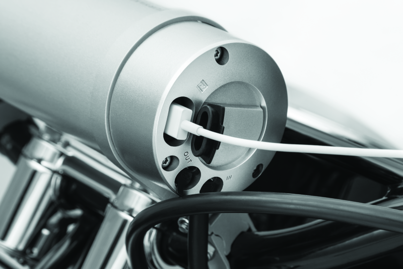 Kuryakyn 2719 - KUR2719 - Kuryakyn Road Thunder Plus Sound Bar Satin Silver - Shipped in Europe - Tuningsupply.com