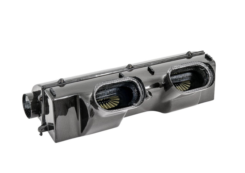 AWE Tuning 2660-13040 - AWE2660-13040 - AWE Tuning Porsche 991 (991.2) Turbo and Turbo S S-FLO Carbon Intake - Shipped in Europe - Tuningsupply.com