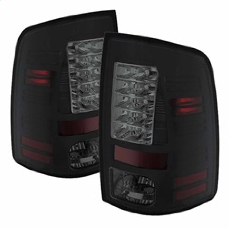 SPYDER 5078124 - SPY5078124 - Spyder Dodge Ram 1500 09-14 LED Tail Lights Incandescent- Blk Smke ALT-YD-DRAM09-LED-BSM - Shipped in Europe - Tuningsupply.com