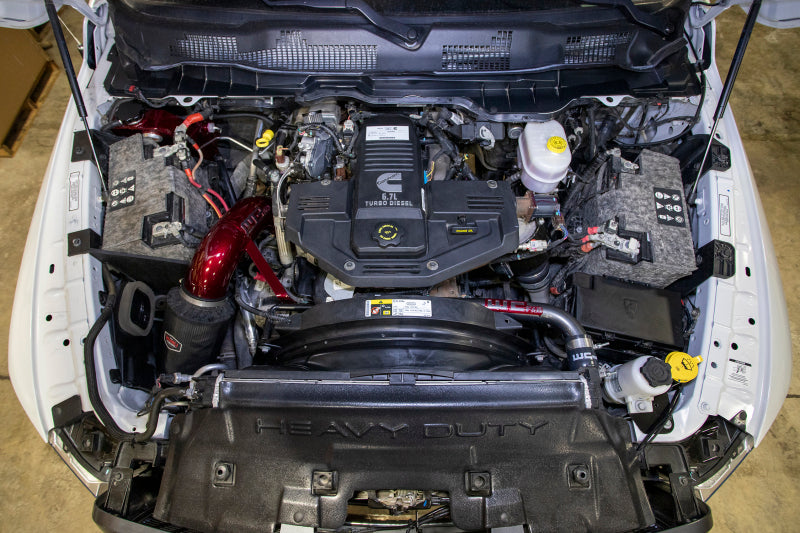 Wehrli WCF100517-RED - WCFWCF100517-RED - Wehrli 10-18 Dodge 6.7L Cummins (Non 13-15 w/Dual Rads/Twin CP3) Upper Coolant Pipe - WCFab Red - Shipped in Europe - Tuningsupply.com