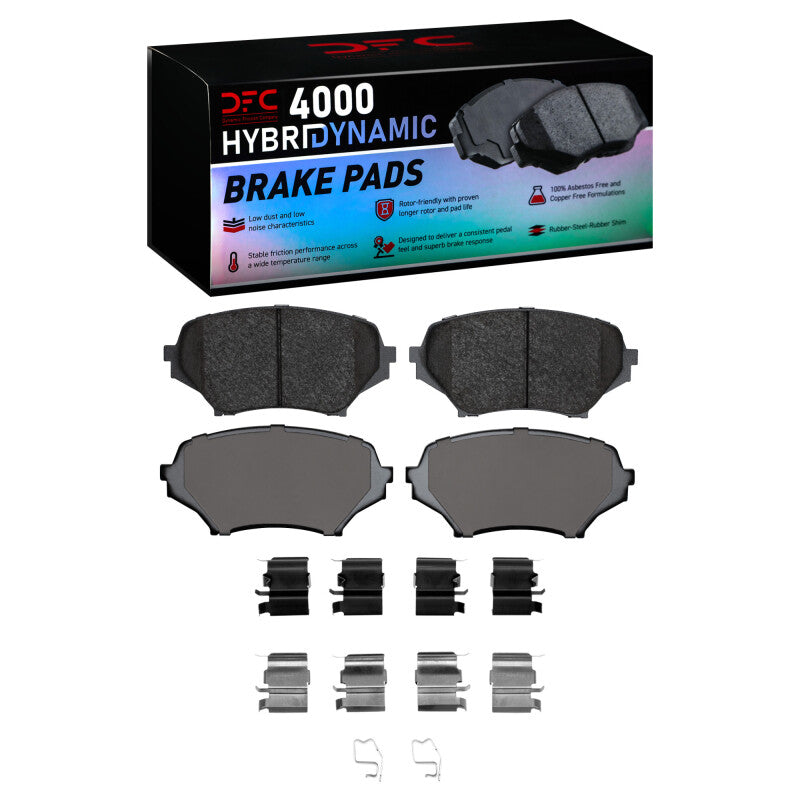 DFC 4000-1179-01 - DFC4000-1179-01 - DFC 06-15 Mazda MX-5 Miata Front 4000 HybriDynamic Brake Pads and Hardware Kit - Shipped in Europe - Tuningsupply.com