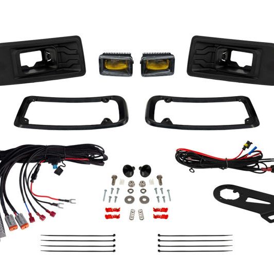 Diode Dynamics DD7769 - DIODD7769 - Diode Dynamics 2022+ Ford Maverick Elite Series Add-On LED Fog Light Kit Yellow - Shipped in Europe - Tuningsupply.com