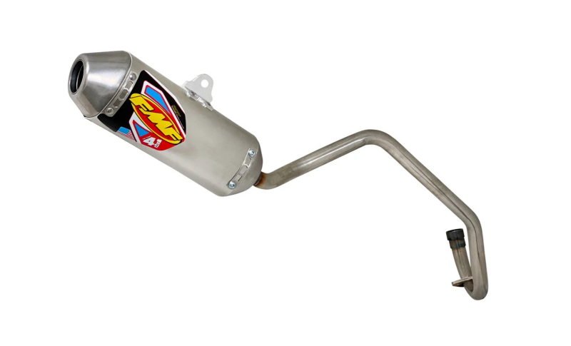 FMF Racing 042380 - FMF042380 - FMF Racing Kawasaki KLX110/L 02-26/ Suzuki DRZ110 03-05 SS Alum Mini Moto Fact 4.1 SO w/SS Header - Shipped in Europe - Tuningsupply.com