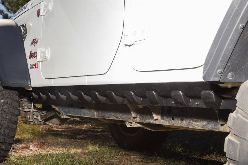 Rugged Ridge 11651.61 - RUG11651.61 - Rugged Ridge Rocker Guard Kit Body Armor 4 Door 18-20 Jeep Wrangler JL - Shipped in Europe - Tuningsupply.com