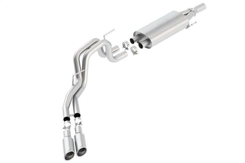 Borla 140383 - BOR140383 - Borla 10-14 Ford F-150 SVT Raptor 6.2L-8cyl SS Catback Exhaust - Shipped in Europe - Tuningsupply.com