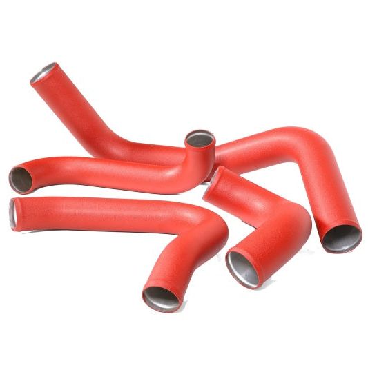 Perrin Performance PSP-ITR-441SL/RD - PERPSP-ITR-441SL/RD - PERRIN 22-25 Subaru WRX Front Mount Intercooler Kit (Red Tubes & Silver Core) - Shipped in Europe - Tuningsupply.com