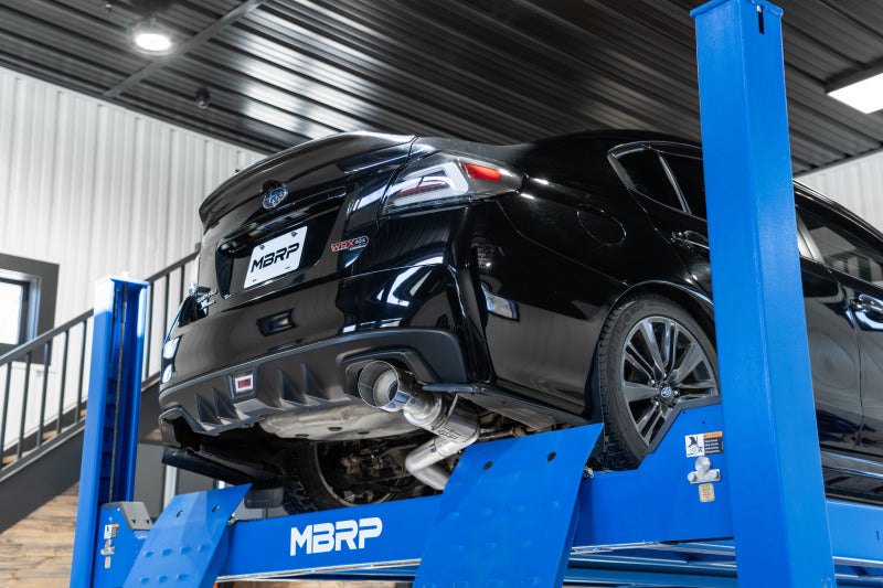 MBRP PS4803304 - MBRPS4803304 - MBRP 15-21 Subaru WRX 2.0L/STI 2.5L/ 11-14 Sedan 3in Cat-Back Single Rear Exit - T304 - Shipped in Europe - Tuningsupply.com